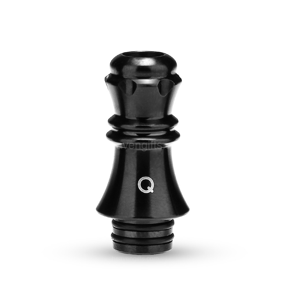 KIZOKU Chess Series 510 Drip Tip 1pc (Black,Queen)