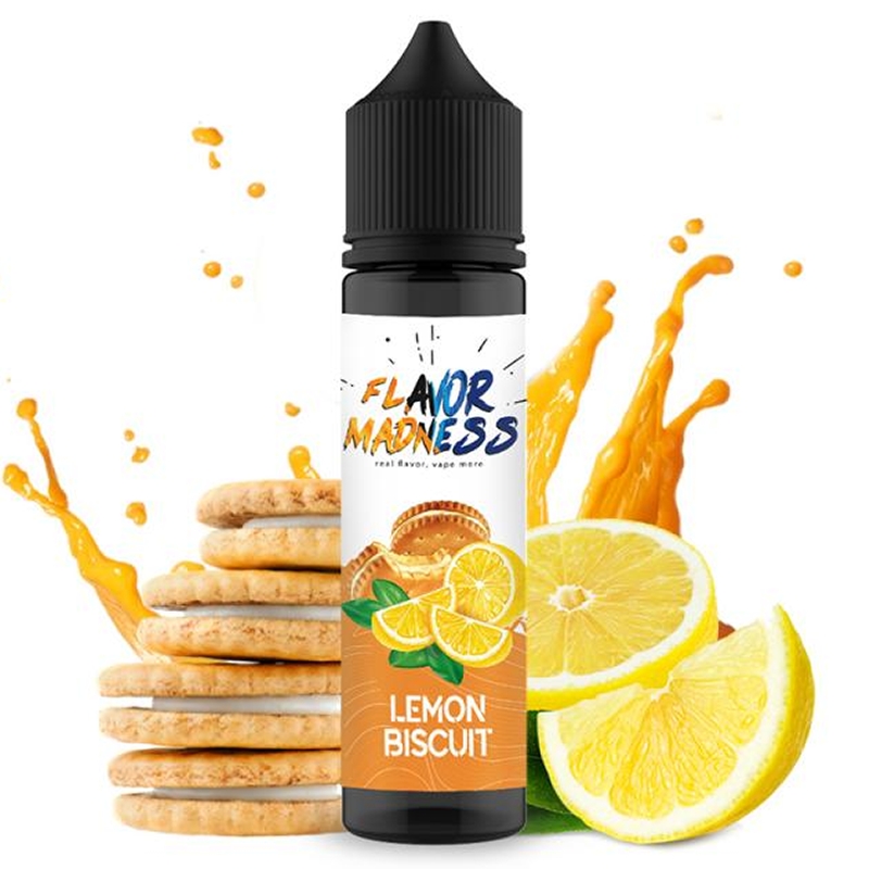 Lichid Flavor Madness Lemon Biscuit 50ml 0mg