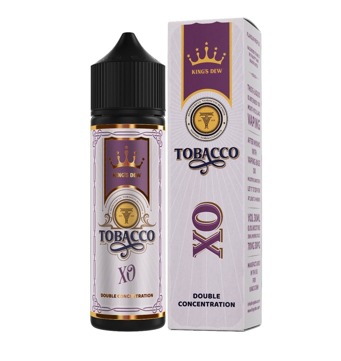 Lichid Tobacco XO (EN) Limited Edition 0mg 30ml King's Dew