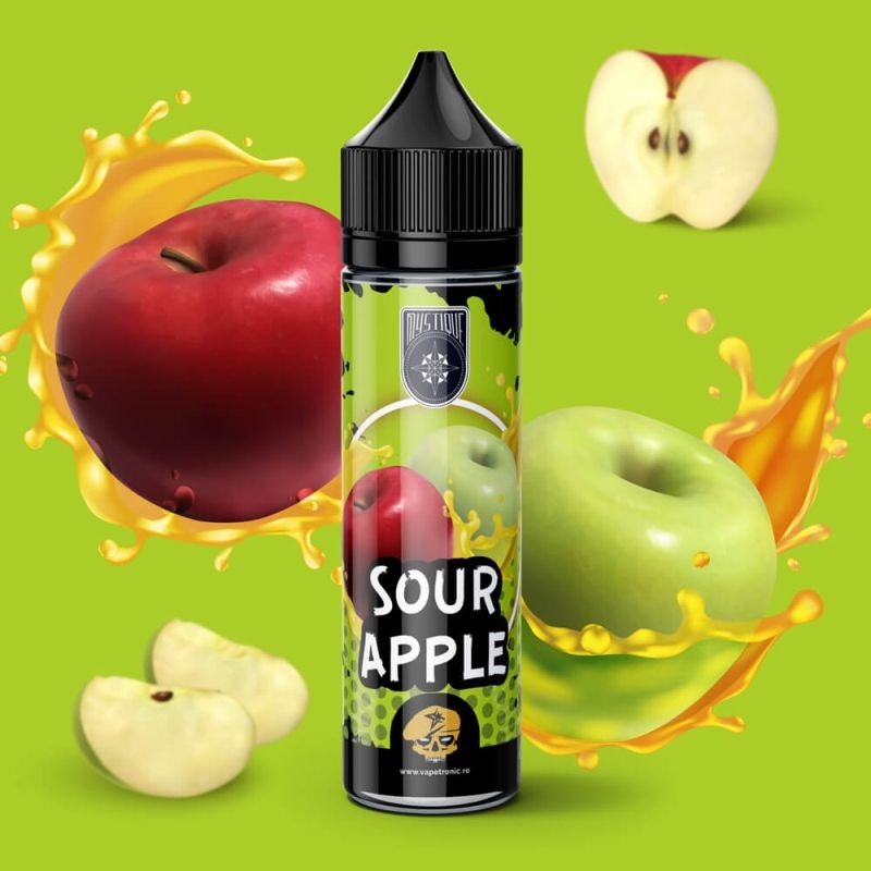 Lichid Sour Apple Mystique Guerrilla Flavors 40ml 0mg