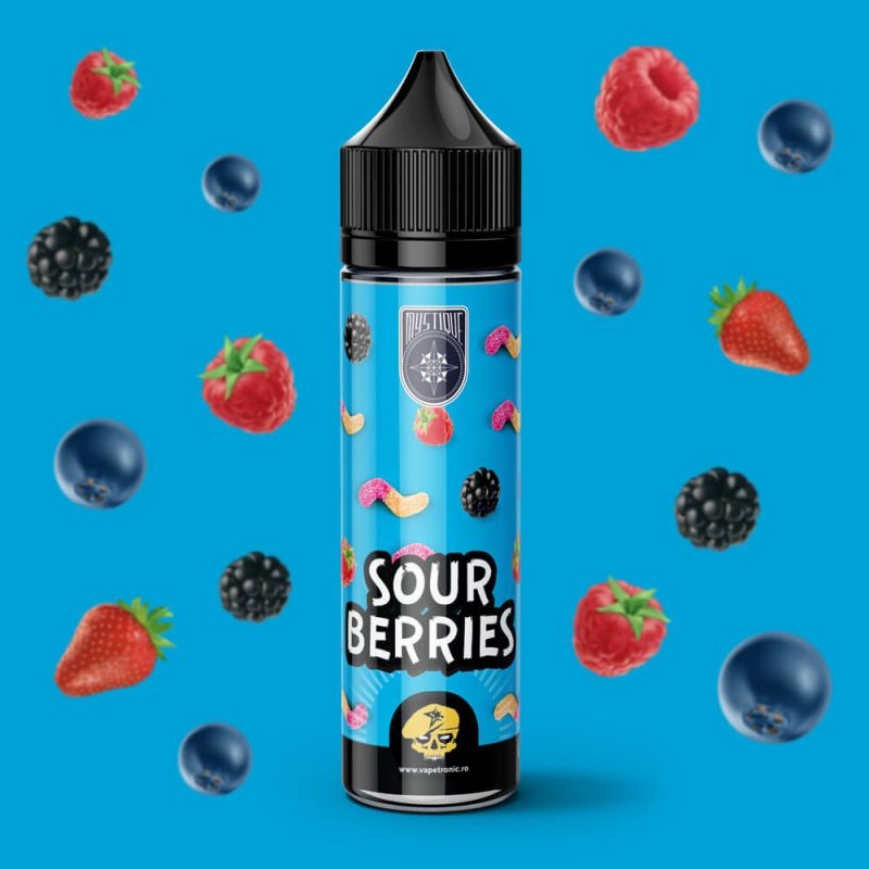 Lichid Sour Berries Mystique Guerrilla Flavors 40ml 0mg