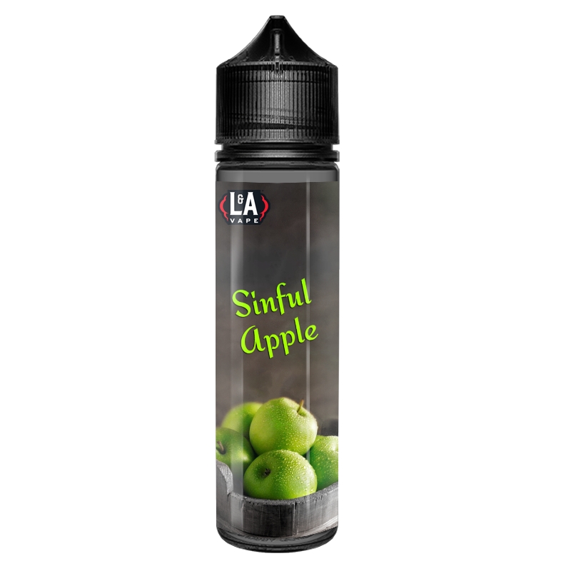 Lichid Sinful Apple (Green Apple) L&A Vape 40ml 0mg