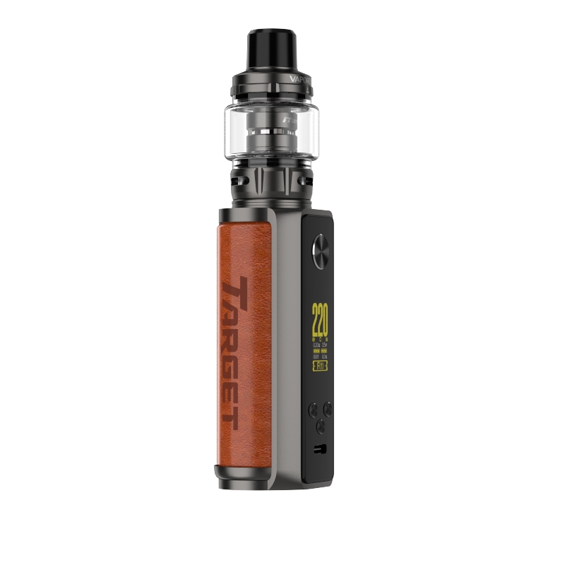 Kit Target 200 Vaporesso 220w Leather Brown
