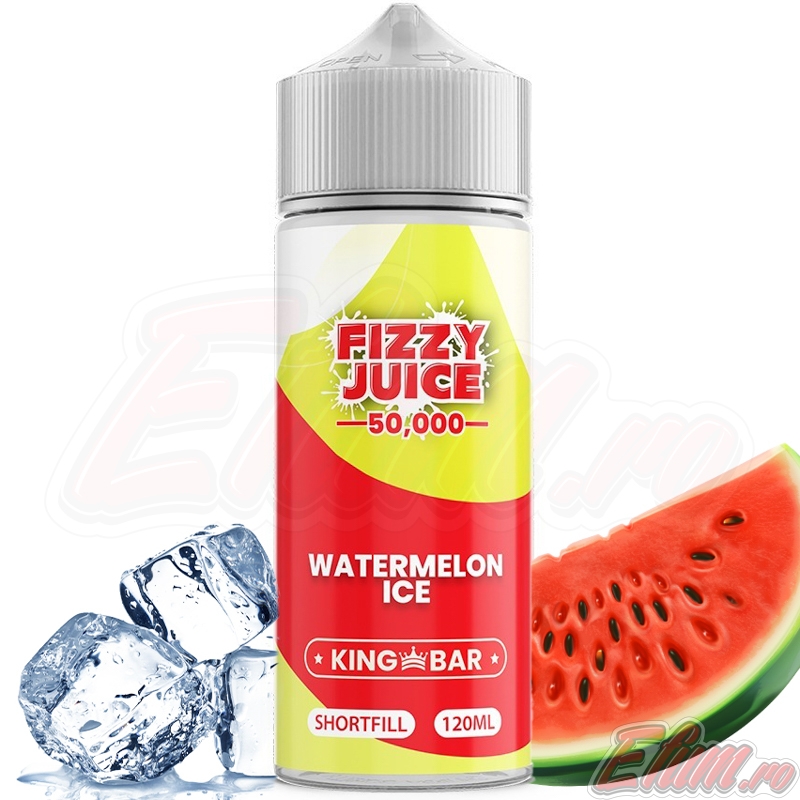 Lichid Watermelon Ice Fizzy King Bar 100ml 0mg