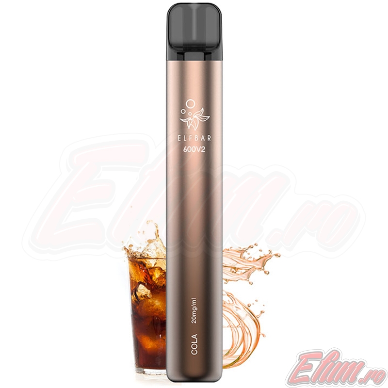 Tigara Cola Elf Bar v2 600 Vape Pen 20mg