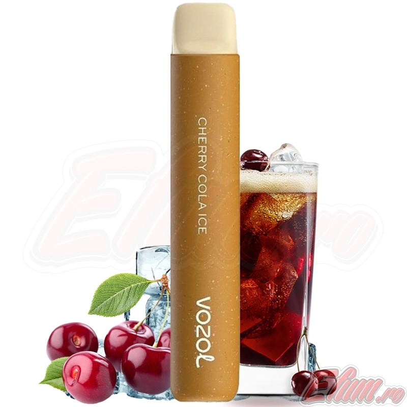 Tigara Cherry Cola Ice Vozol Star 800 Vape Pen 20mg