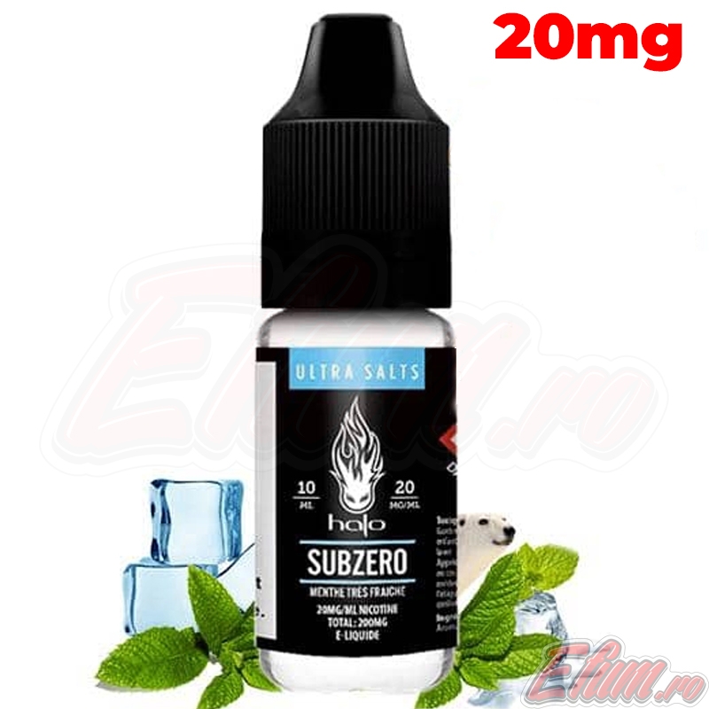 Lichid SubZero Halo 10ml NicSalt 20 mg/ml