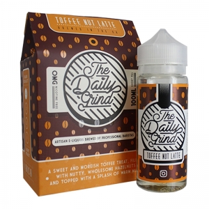Lichid Toffee Nut Latte The Daily Grind 100ml 0mg