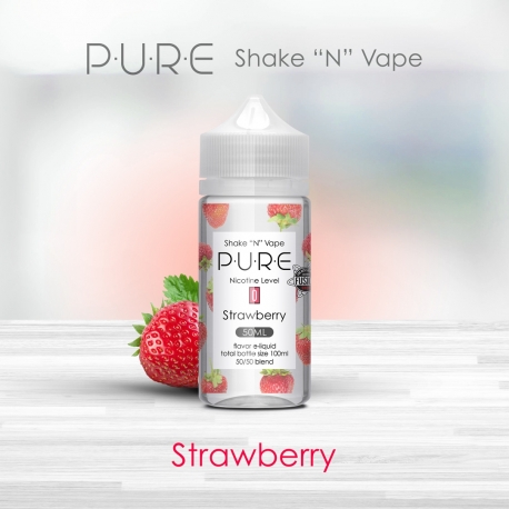 P.U.R.E : Shake and Vape - Strawberry - 50ml