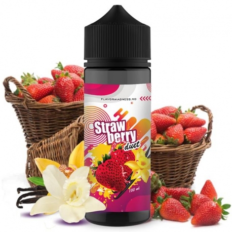 Lichid Flavor Madness Strawberry Duet 100ml 0mg