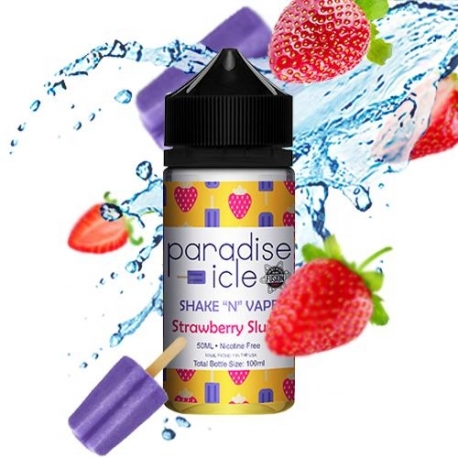 Lichid Paradise-icle Strawberry Slushy 50ml Shake and Vape