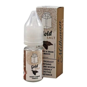 Lichid Honey & Cream Tobacco The Milkman Salt Gold 10ml NicSalt 10mg/ml