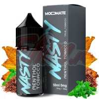 Lichid Menthol Tobacco Nasty Juice Modmate 50ml 0mg