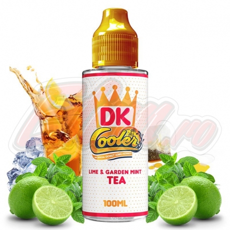 Lichid Lime Garden Mint Tea DK Coolor by Donut King 100ml 0mg