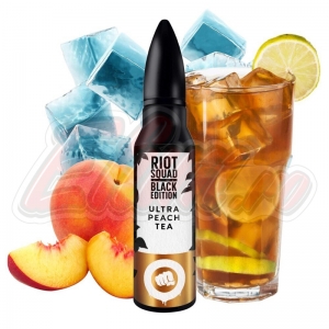 Lichid Ultra Peach Tea Punx Black Edition by Riot Squad 50ml 0mg