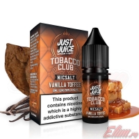 Lichid Vanilla Toffee Tobacco Club Just Juice Salts 10ml NicSalt 11mg/ml