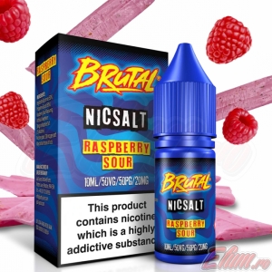 Lichid Raspberry Sour Brutal Salt By Just Juice 10ml NicSalt 20mg/ml