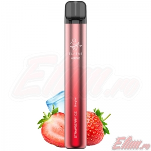 Tigara Strawberry Ice Elf Bar v2 600 Vape Pen 20mg