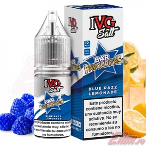 Lichid Blue Razz Lemonade IVG Salts Bar Favourites 10ml NicSalt 20mg/ml