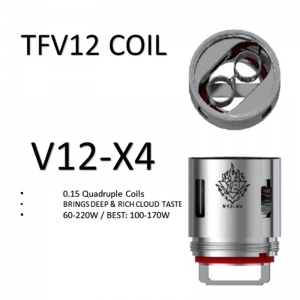 Rezistenta TFV12 V12 X4 Smok 0.15ohm