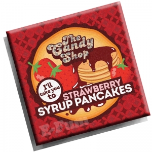 Aroma Strawberry Syrup Pancakes Big Mouth THE CANDY SHOP 10 ML