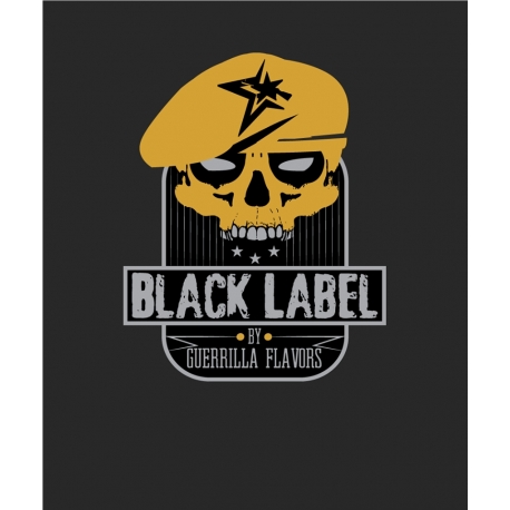 BLACK LABEL by GUERRILLA FLAVORS 50ml. 0mg.